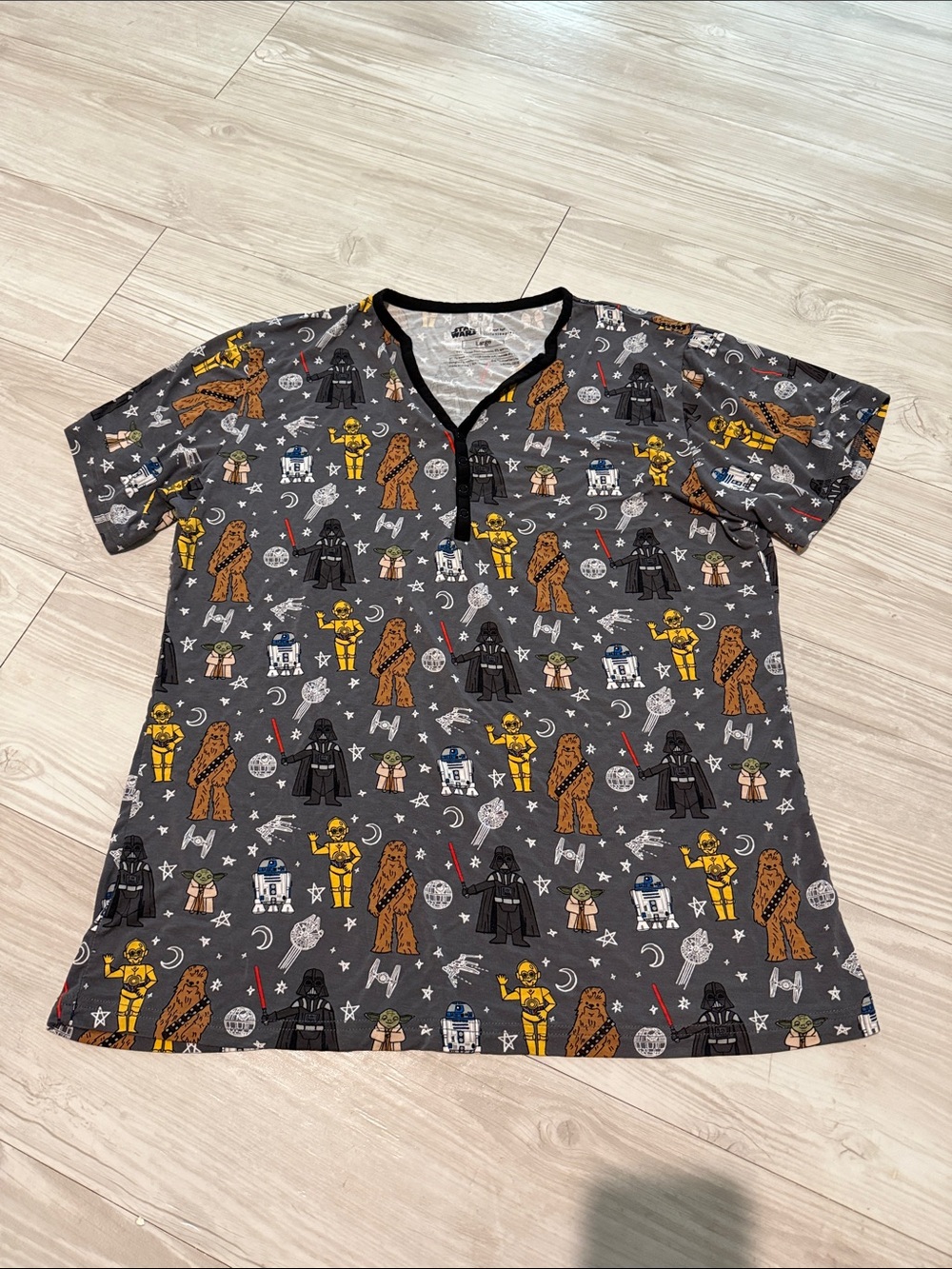Women’s little sleepies Disney Star Wars pajama shirt